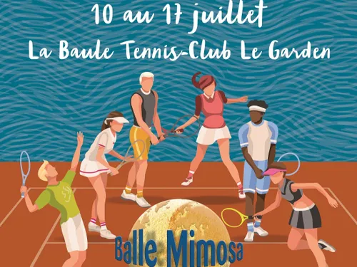 Balle Mimosa, jeu, set et match à La Baule